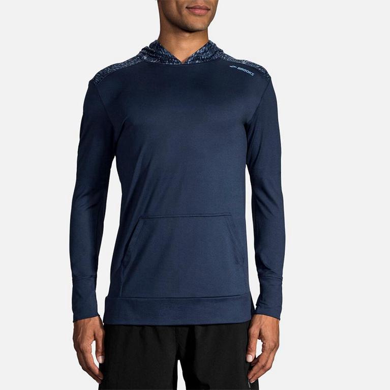 Brooks DASH Running Jackets Mens Online - Blue (YVP751240)